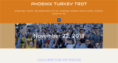 Desktop Screenshot of phoenixturkeytrot.com