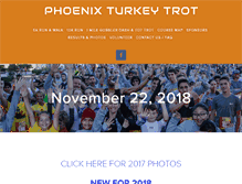 Tablet Screenshot of phoenixturkeytrot.com